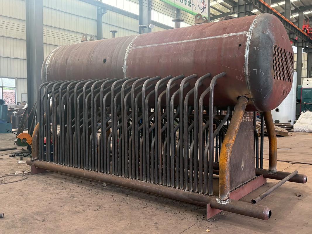 4噸生物質(zhì)顆粒,燃煤,燒木柴蒸汽鍋爐水冷壁管焊接中,產(chǎn)品型號